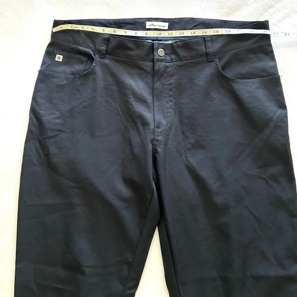 Peter Millar Performance Five-Pocket Pant Black 39/31”